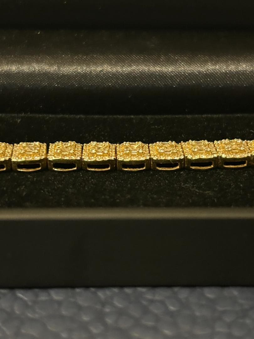 アヴァランチ ゴールド ダイヤモンド ブレスレット