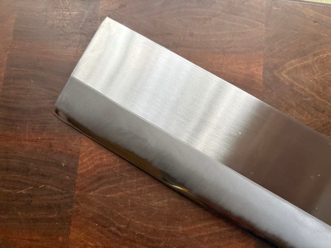 堺打刃物　薄口　中華包丁　210mm 7寸　白鋼　包丁　和包丁　未使用　菜切