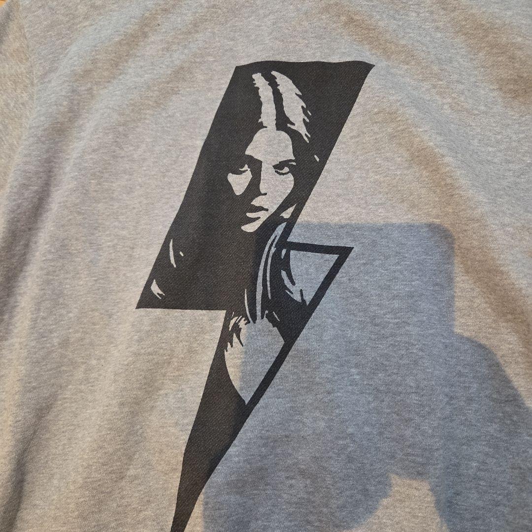 HYSTERIC グレー ジップアップパーカー M