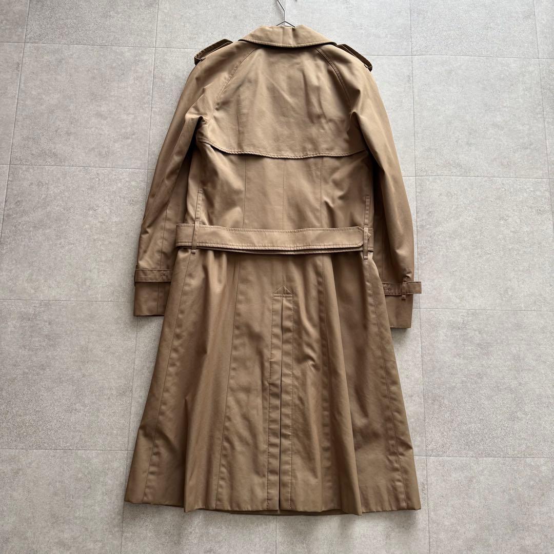 バーバリーロンドン　トレンチコート　ノバチェック　ライナー　ベージュ　38