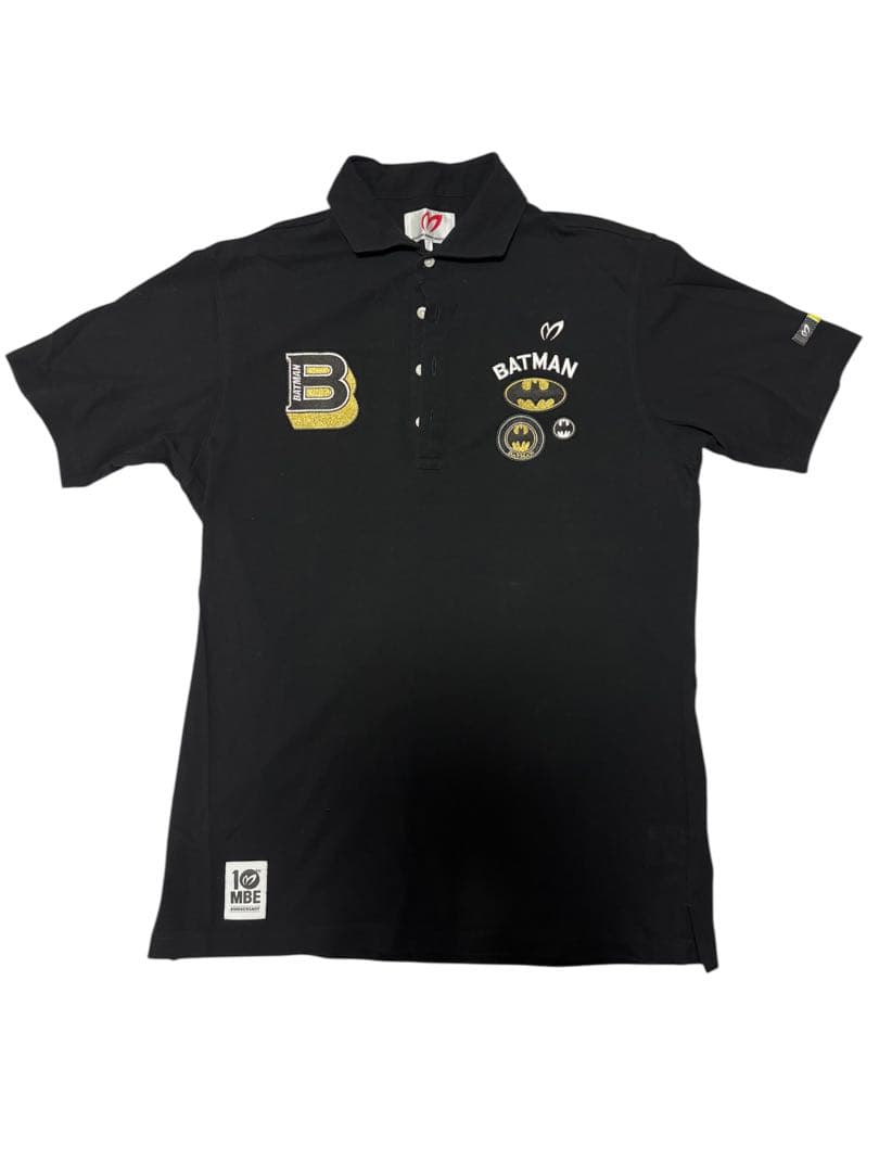 値下げ！美品マスターバニーエディション ×BATMAN 10周年モデル 半袖ポロ