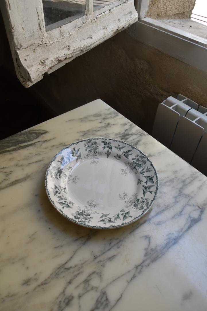 最後の1枚　美品　MONTIGNY平皿プレート　 ショワジールロワ　アンティーク