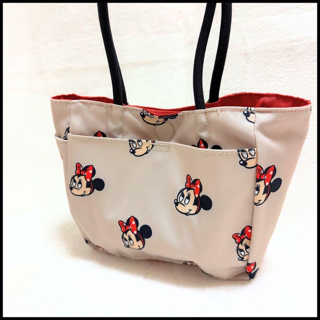 【WCJ】極美品 ディズニー ミニー トートバッグ S 若槻千夏 撥水 完売品