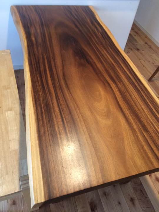 モンキーポット一枚板テーブル 最終お値下げ！