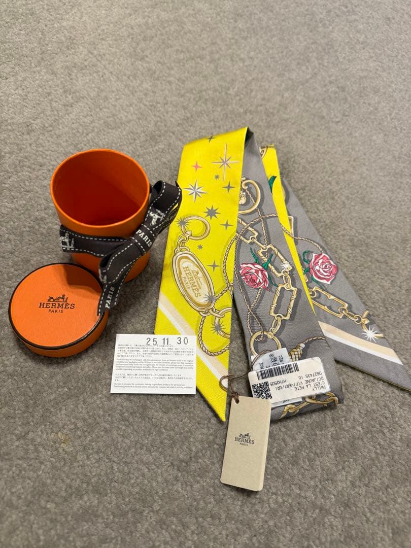 エルメス　ツイリー　Twilly セ・ラ・フェット　新品年末バーゲン期間限定