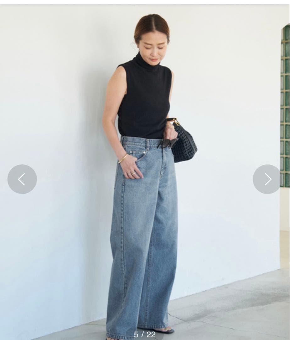 Deuxieme Classe Loose Jeans 36 デニム　パンツ