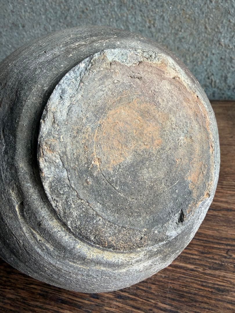 須恵器　薬壺　アンティーク 陶器 花瓶 弥生土器　白菊土器　花器