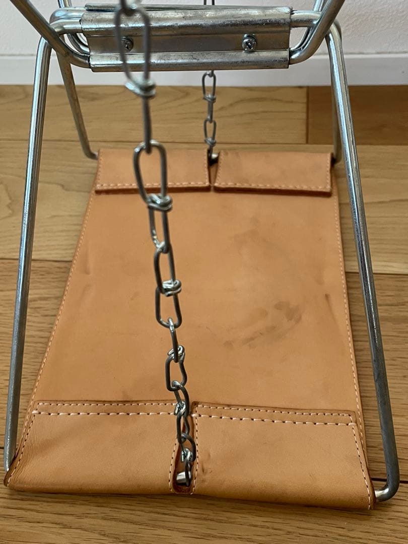 wanderout stool ヌメ、ブラック　２脚セット