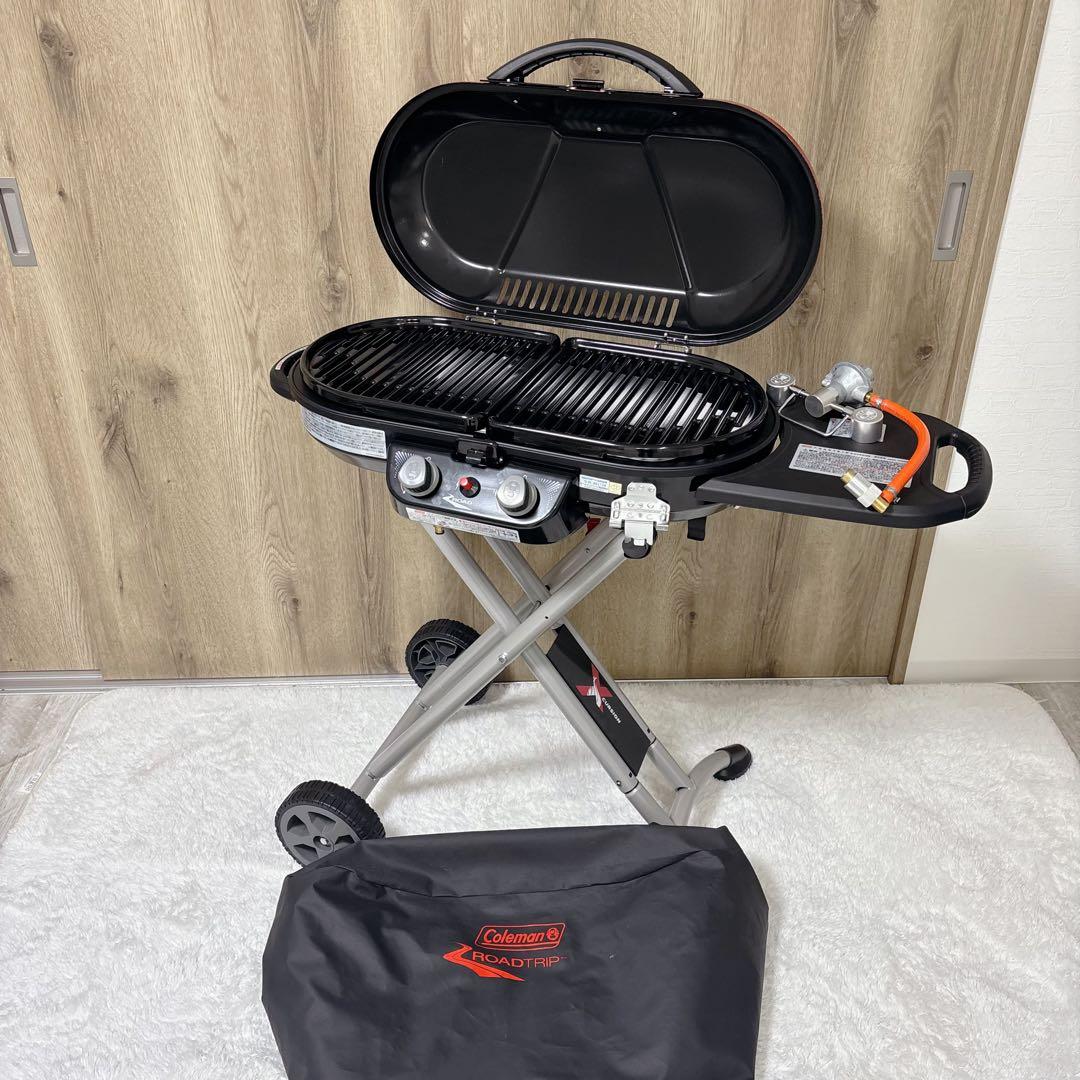 未使用級 Colemanロードトリップグリル　X-CURSION 別売プレート付