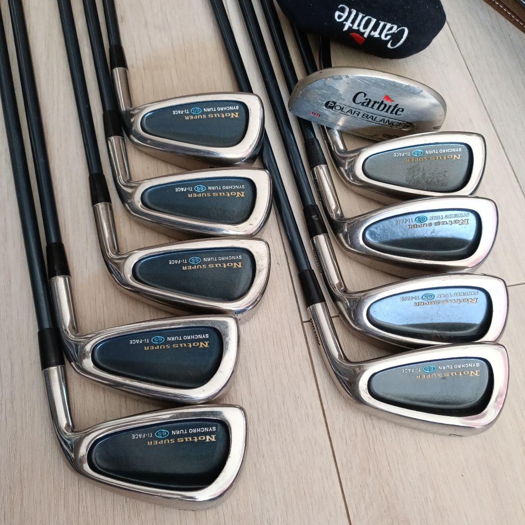 ゴルフクラブセットバッグ付け 13本 右利用