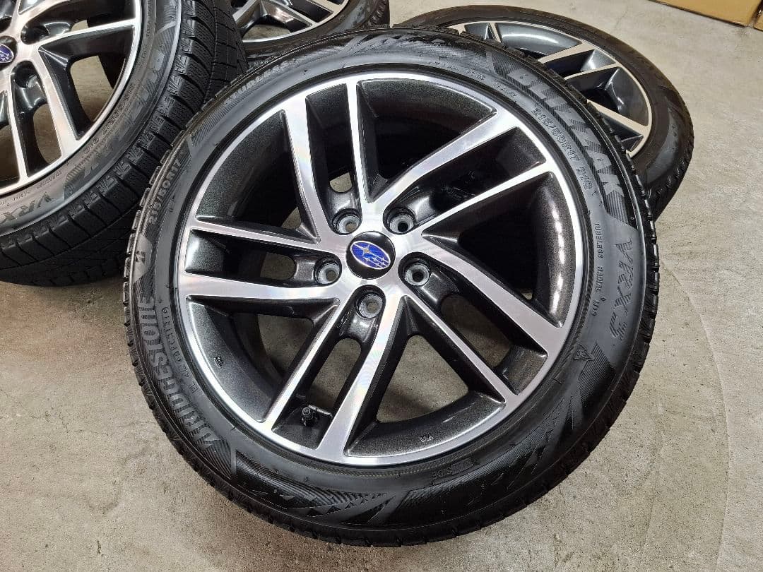 【超極上品】スバル NEW レヴォーグ 純正 ホイールタイヤ スタッドレス