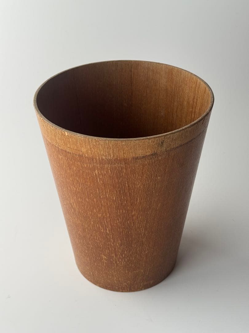 ヴィンテージ サイトーウッド SAITO WOOD 木製ごみ箱2個セット