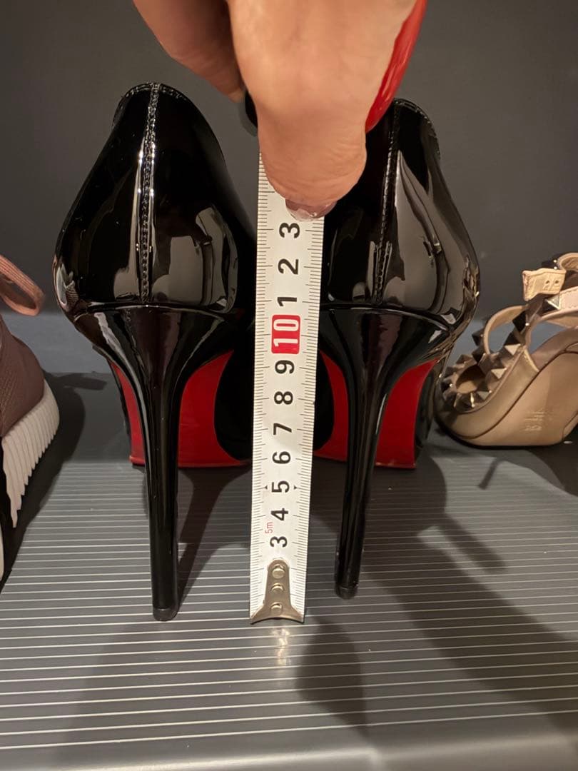 【ほぼ新品】Christian Louboutin ブラック ハイヒール