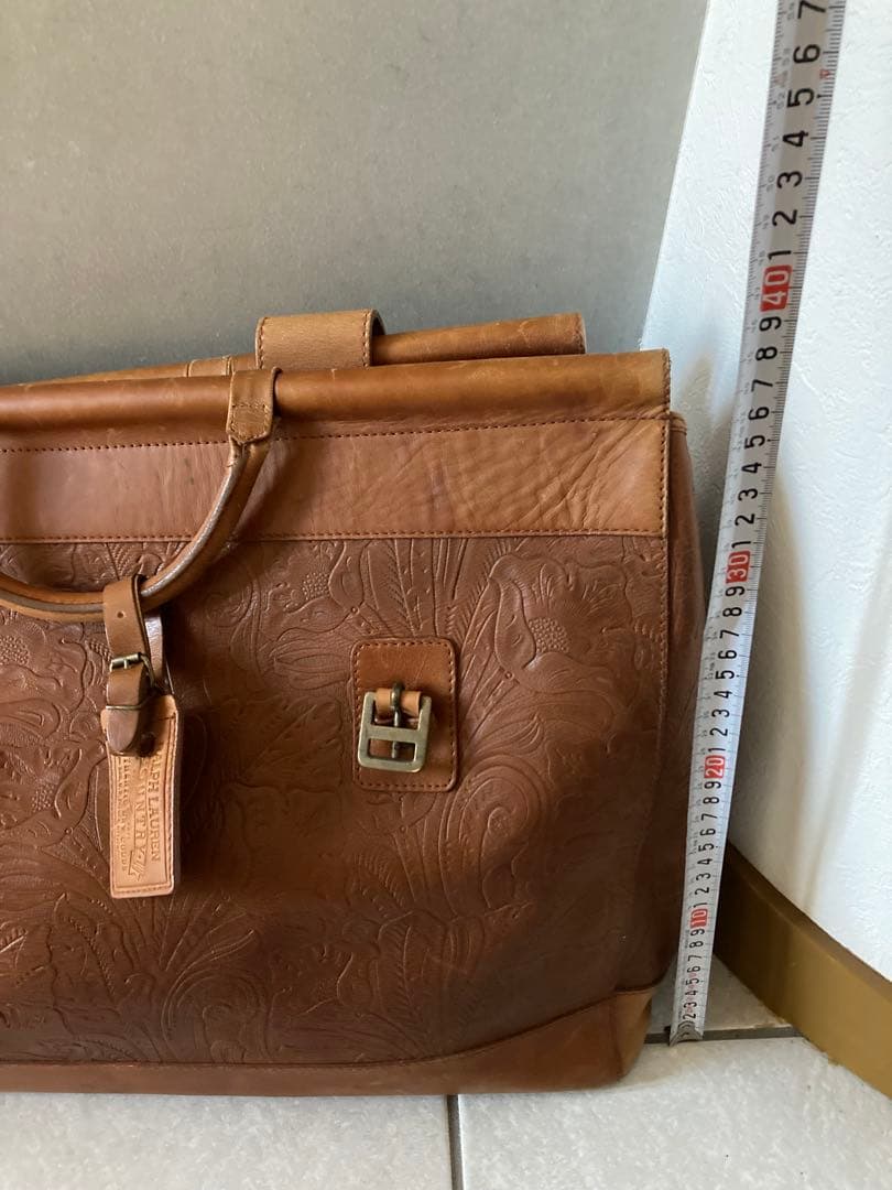 ラルフローレン　革製旅行鞄