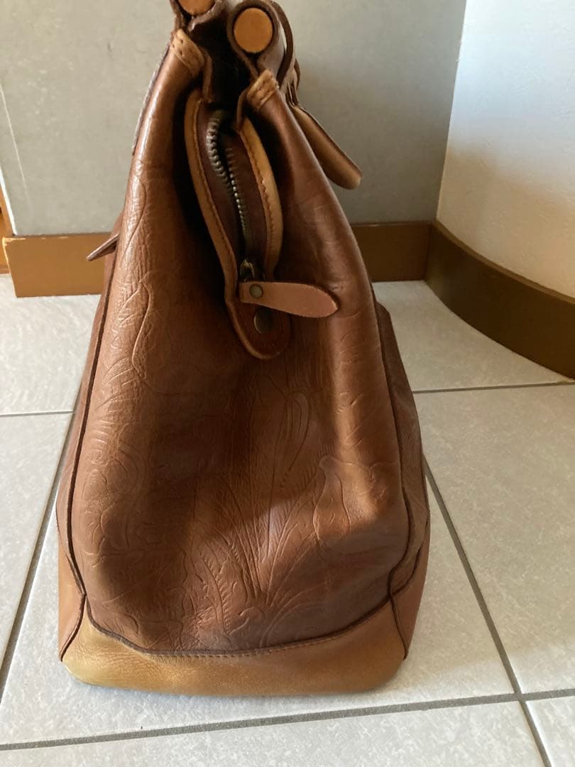 ラルフローレン　革製旅行鞄