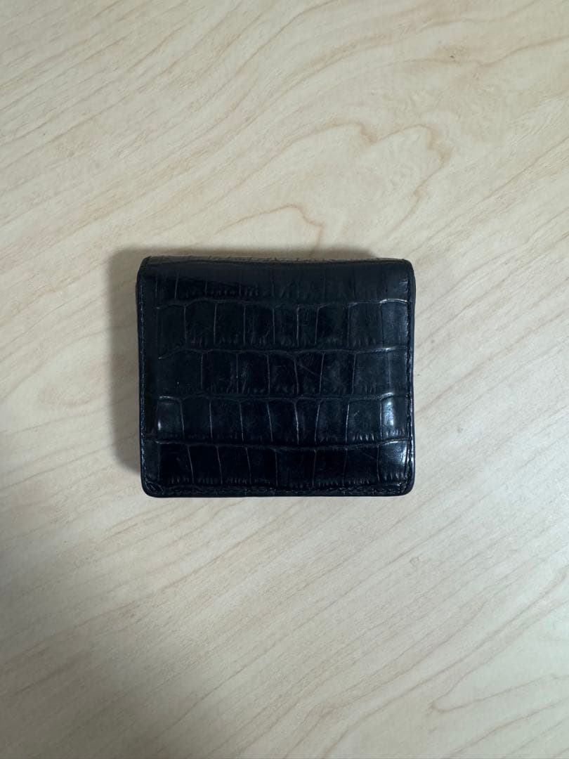 hender scheme billfold クロコ　財布