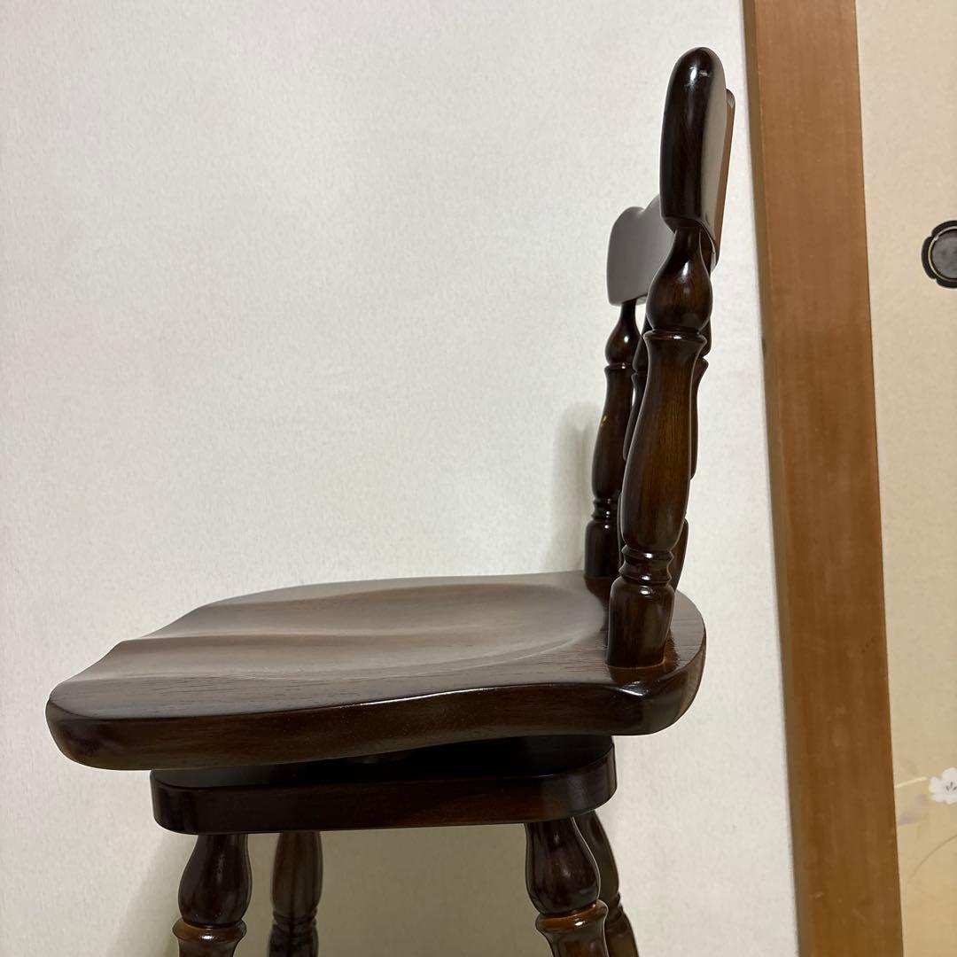 カリモク　カウンター　チェア　回転式　KARIMOKU オールド　椅子