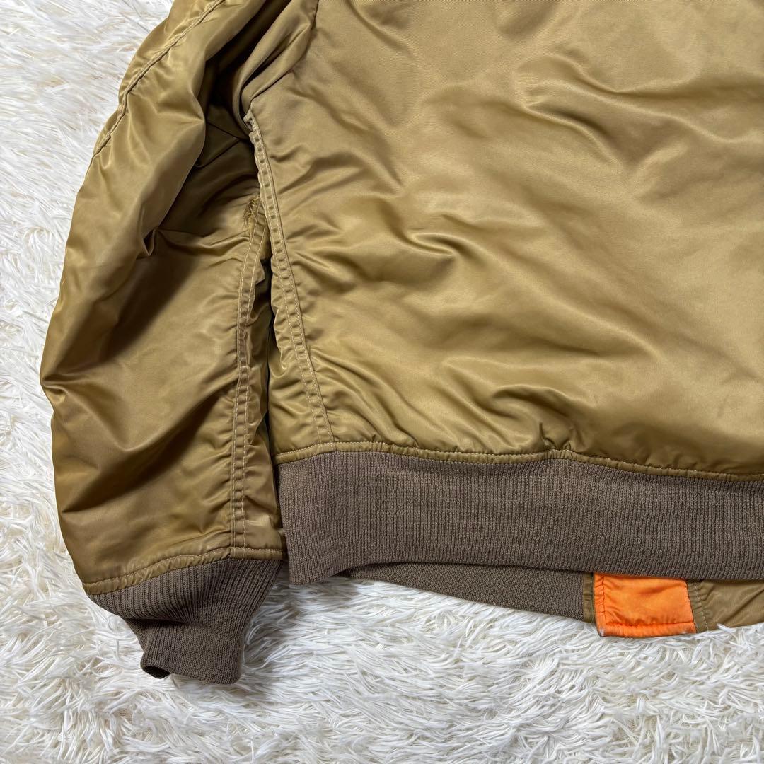 ✨希少✨70s後期 米軍実物 MA-1 リバーシブル USA製 HOPE MFG