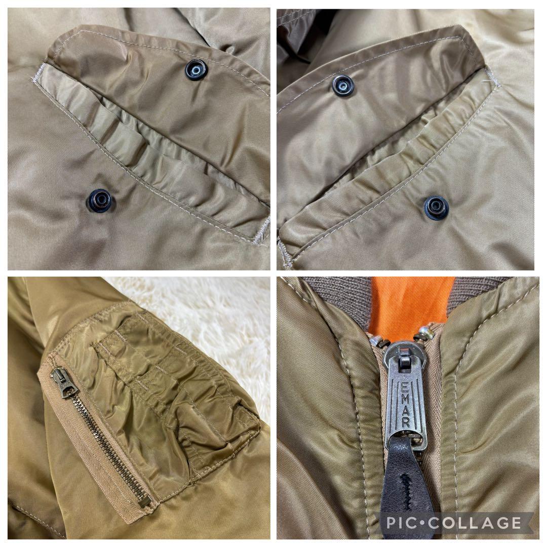 ✨希少✨70s後期 米軍実物 MA-1 リバーシブル USA製 HOPE MFG