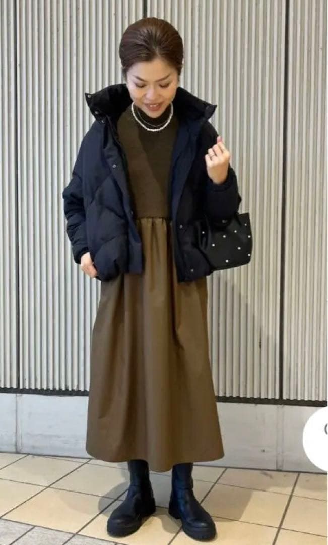 DOORS グリーンダウン撥水2WAYジャケット　BLACK