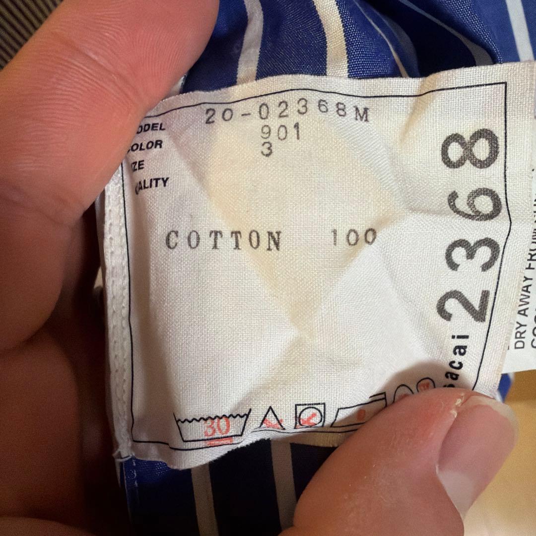 Sacai ドッキングシャツ