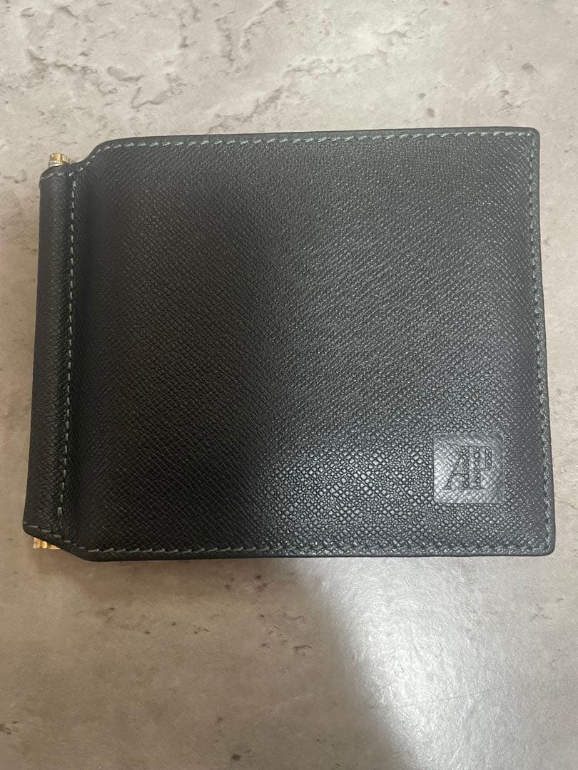 希少　オーデマピゲ　レザー 財布　マネークリップ　マネクリ　レア　ピゲ　ＡＰ