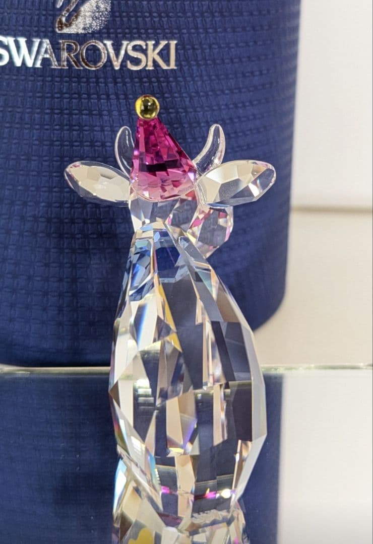 スワロフスキー　「パーティーモー」牛　2018年度限定生産品