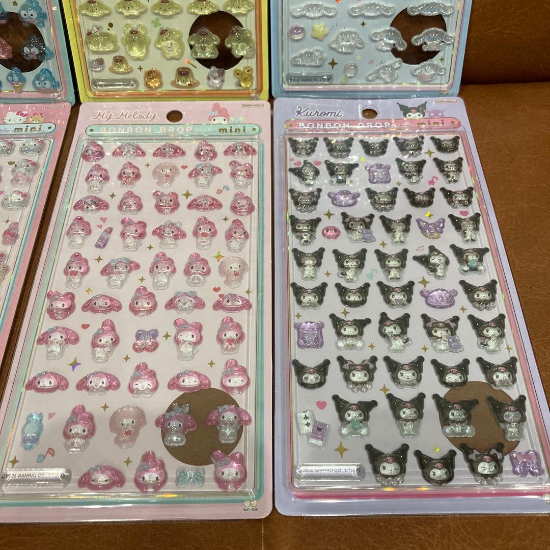 ◉ボンボンドロップシールミニ◉サンリオコンプリート❇︎正規品❇︎