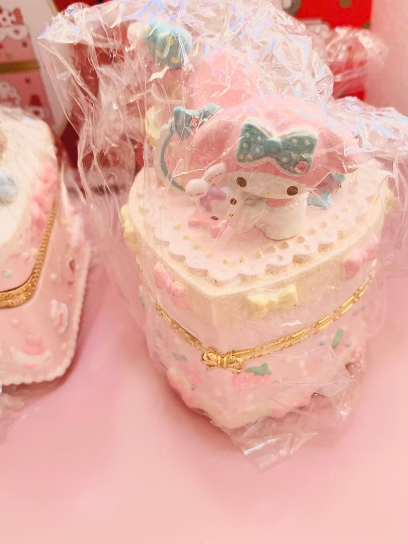 ᧔*᧓様 マイメロディ 置物 3点セット