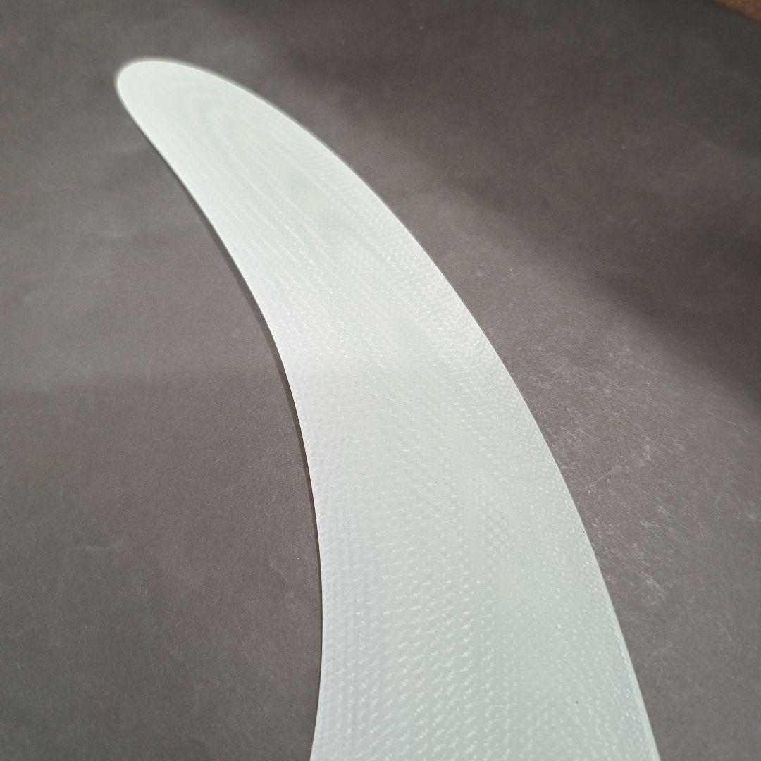 10,5インチ センターフィン　シングルフィン　ロングボード　ファイバーグラス製