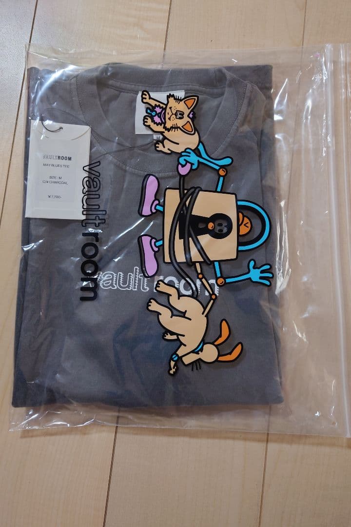 【新品未開封】vaultroom MAY BLUES CHARCOAL【M】
