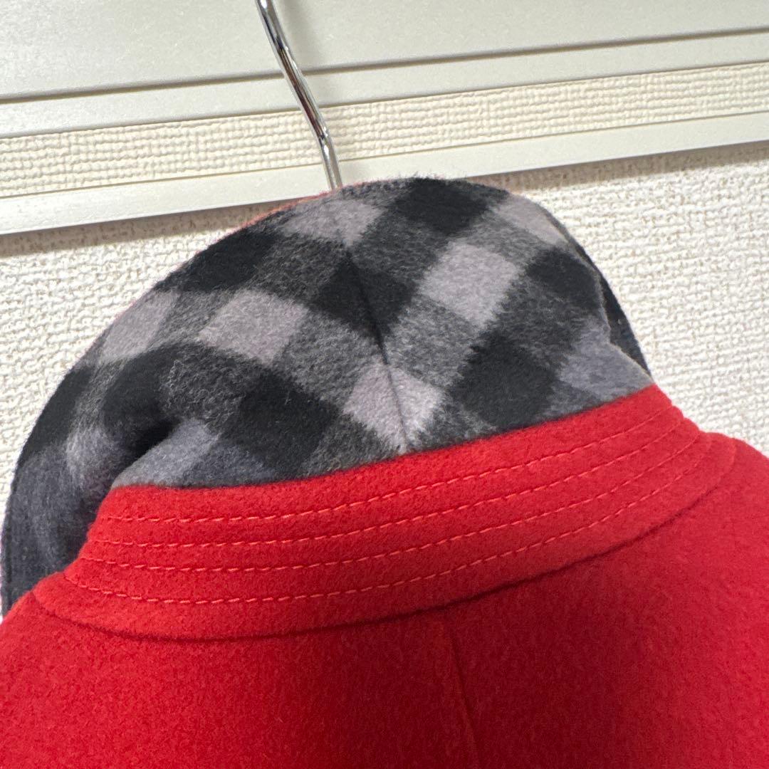 BURBERRY レッド チェスターコート UK6