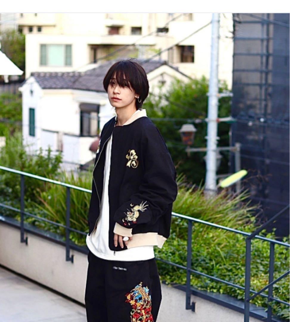 チュウカタベタイ　Balloon silhouette jacket XL