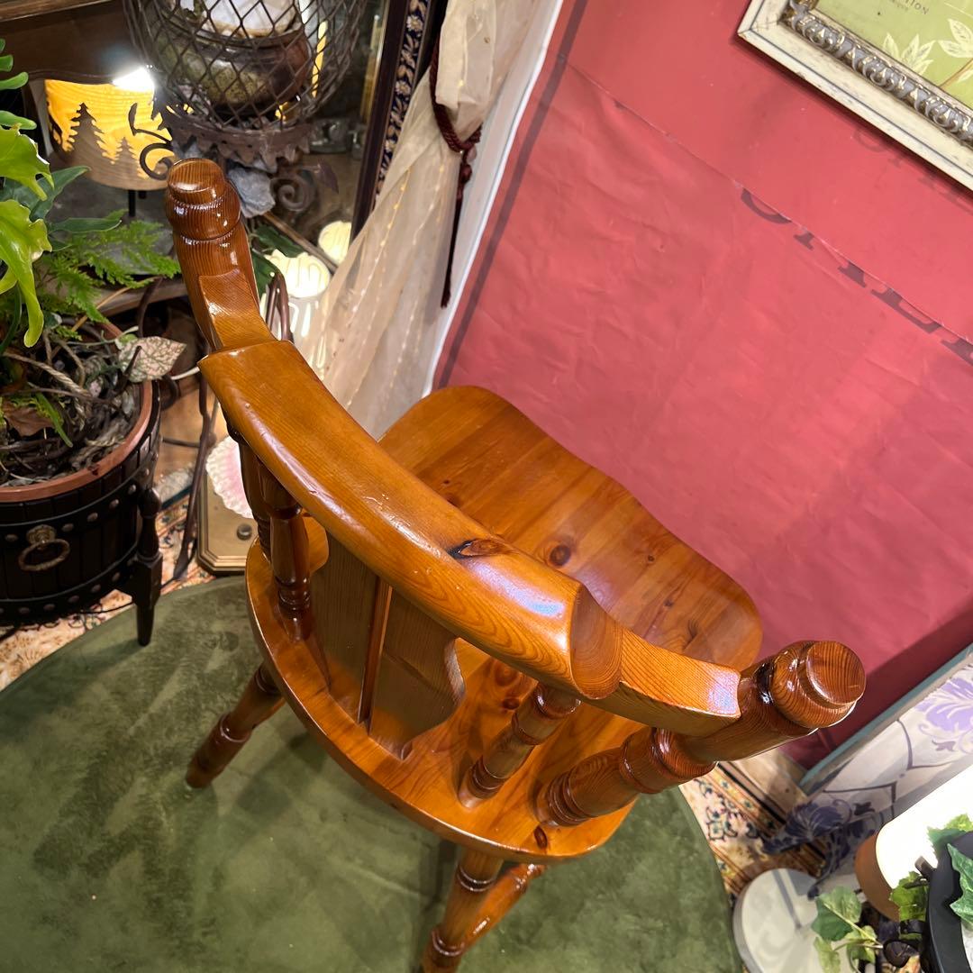 三村 　オールドパイン　80’s ヴィンテージ スピンドルレッグ　チェア