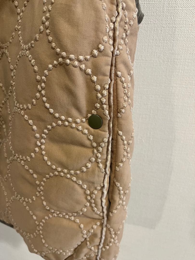 ミナペルホルン　タンバリン　フード付きダウンベスト　36