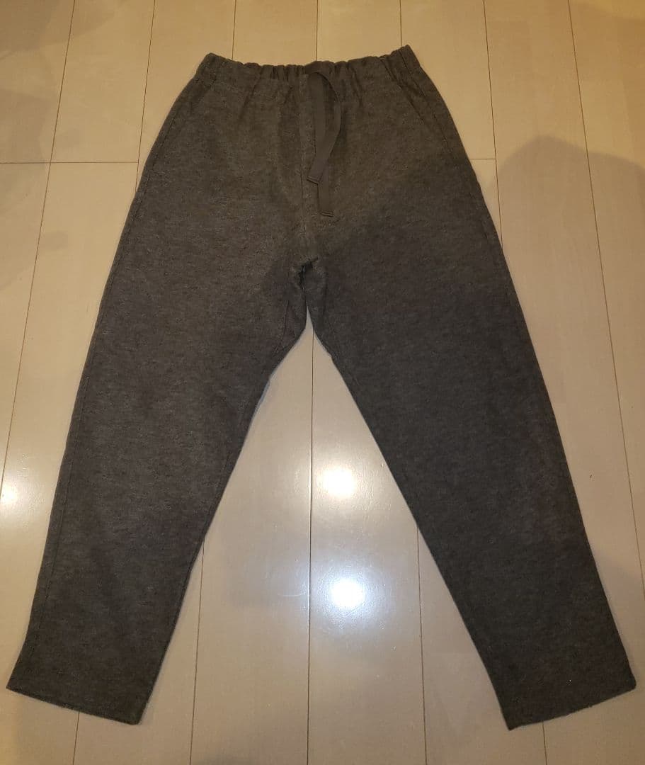 UNIQLO U フリースジャージーオーバーシャツ・パンツ Lサイズ ブラウン