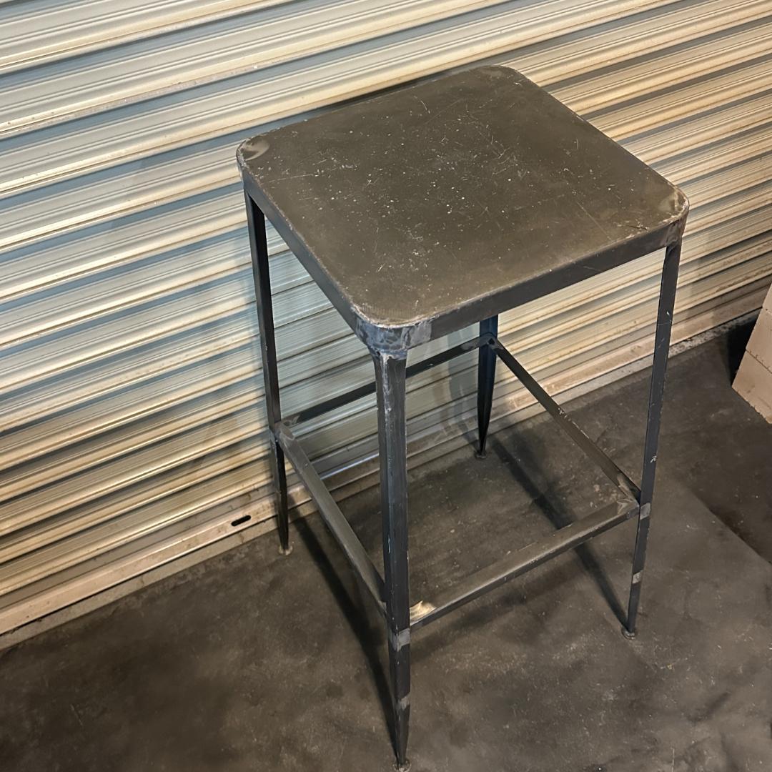 インダストリアル メタルハイスツール バーチェア 座面高76cm