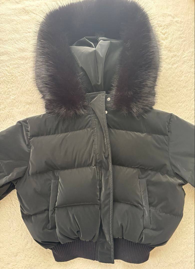 Darich 2025年 レディショートダウンジャケット 黒