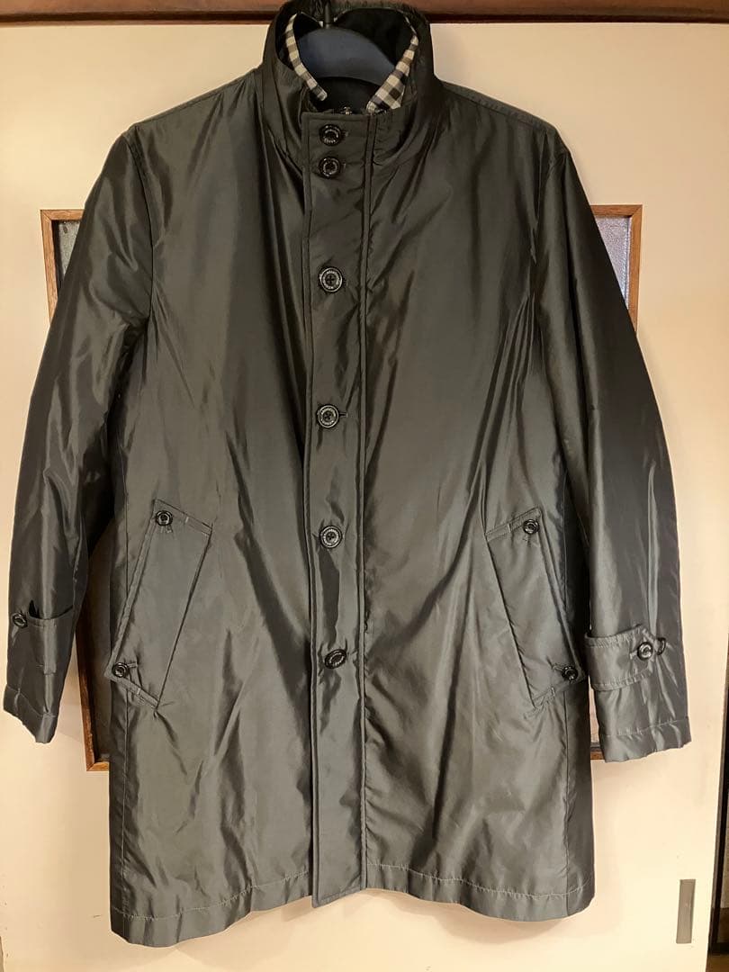 アクアスキュータム　Aquasqutum ダウンライナー付コート　グレーシルバー