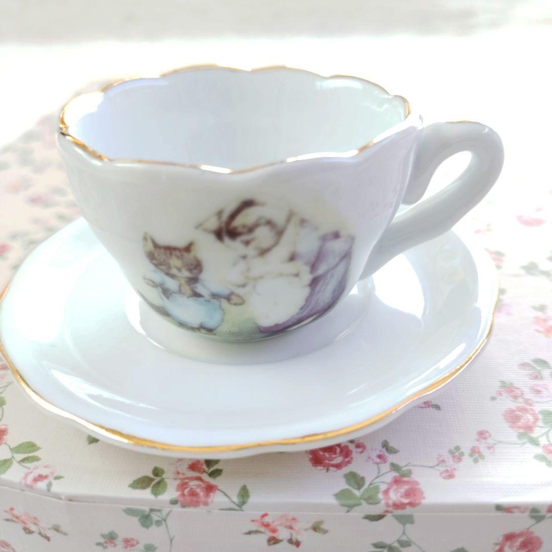 【希少・未使用品】ピーターラビット&フレンズ　ミニチュア　食器セット　インテリア