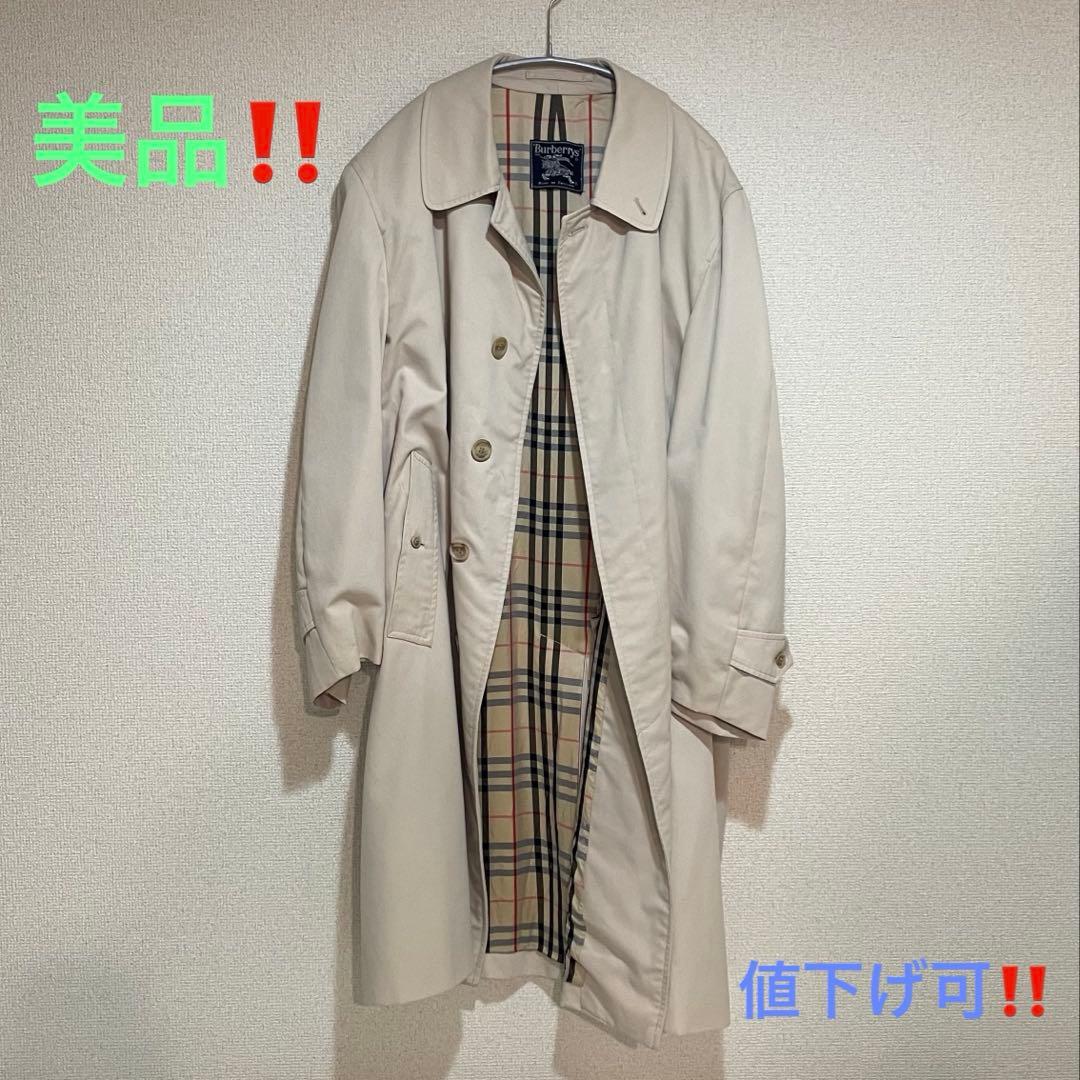 Burberrys Burberry ベージュ トレンチコート チェック柄裏地