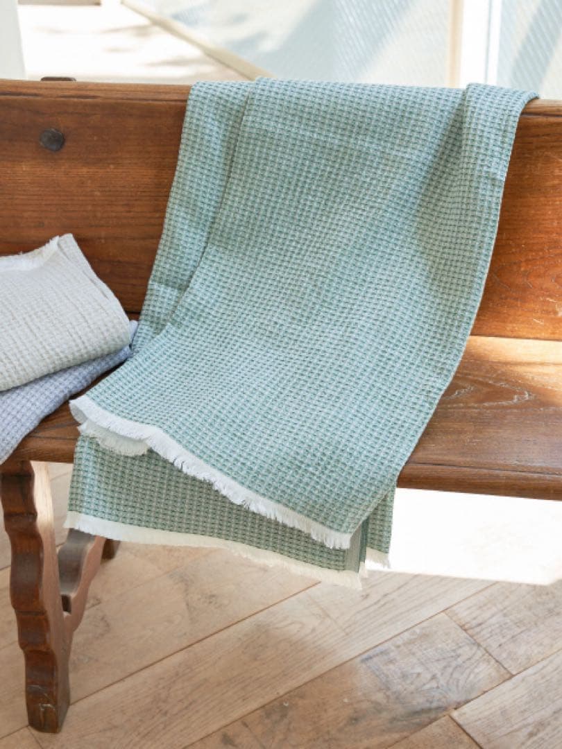 【LAPUAN KANKURIT】MAIJA ワッフルブランケット