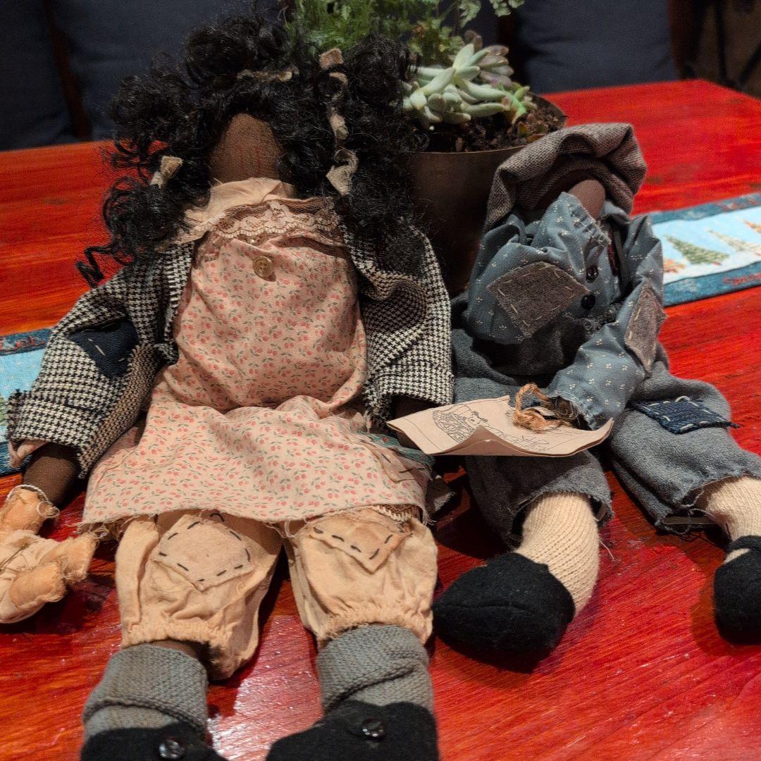 アティックベイビーズ　ビンテージスタイル人形