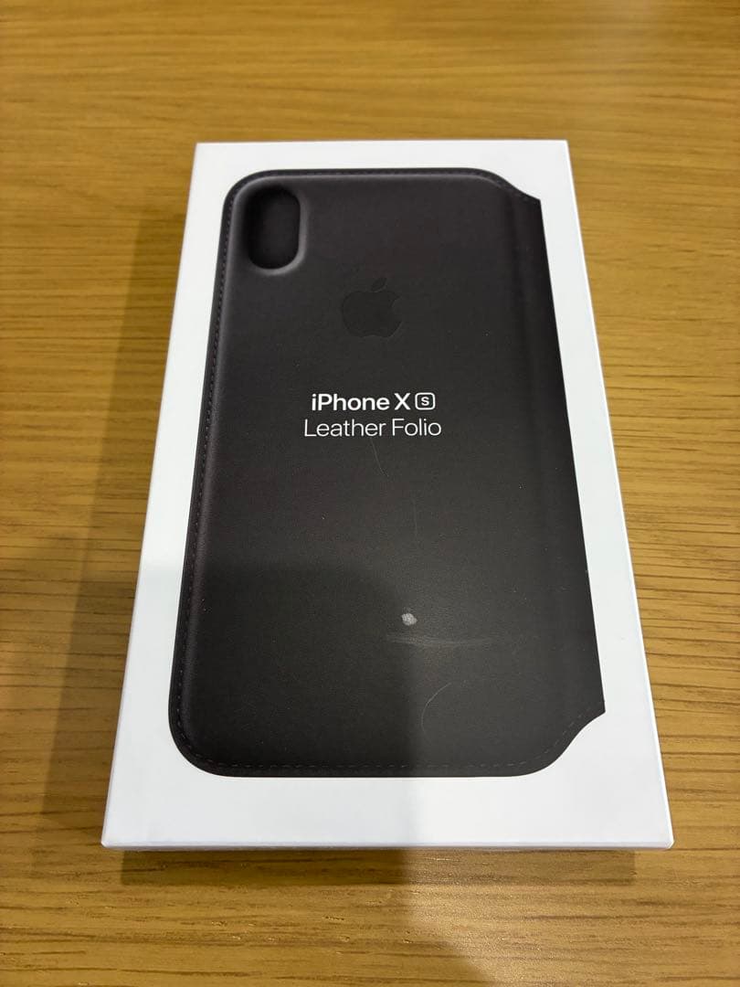 Apple iPhone Xs 256GB ブラック + レザーフォリオ