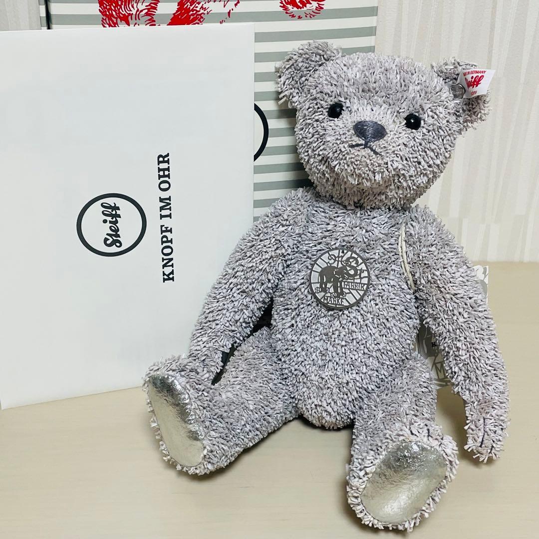 Steiff シュタイフ プラチナ ペーパーテディベア 919体限定