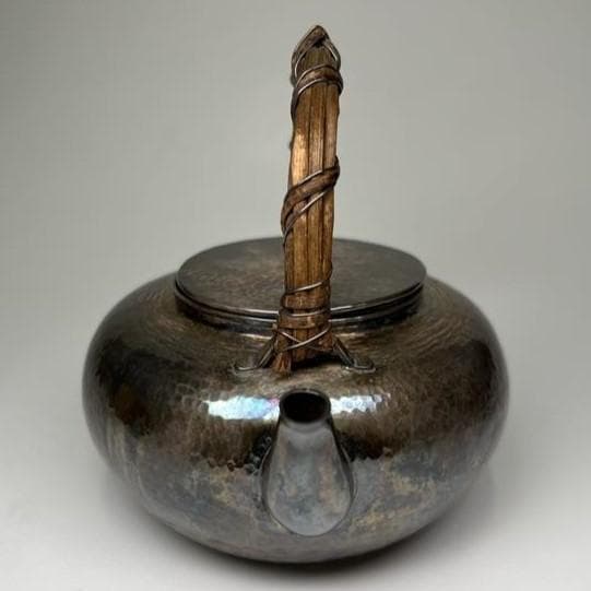 【売約済専用商品】◆純銀 三越製 銀瓶◆検）鉄瓶 雨宮宗 龍文堂 金寿堂