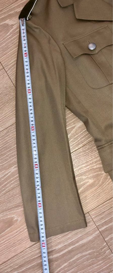 ドイツ軍アフリカ軍団ジャケット 新品ドイツ軍M36ぽいベージュ制服　Lサイズ程度