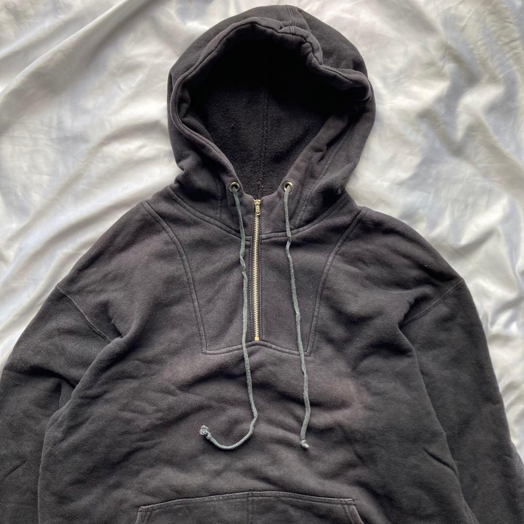 80s コムデギャルソンオム ハーフジップ パーカー ストライプ 田中オム