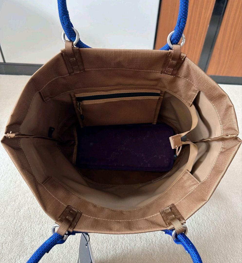 topologie ブラウン トートバッグ