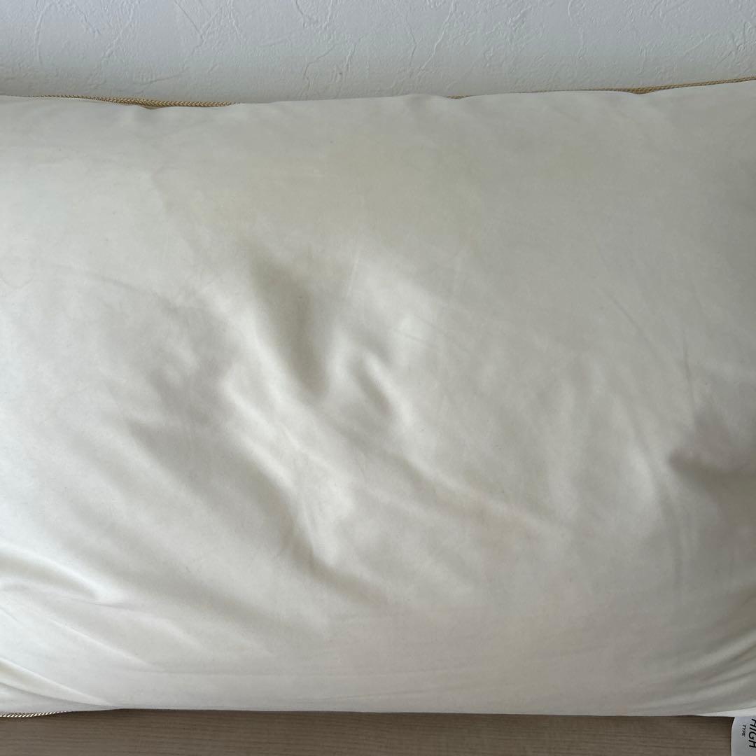 Refworge 日本ベッド製造 高級羽毛ピロー リフワージュ ハイタイプ 枕